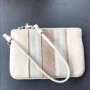 Mini coach wristlet